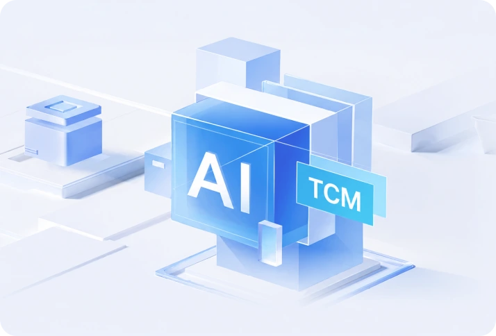 天功中医大模型AI与TCM技术示意